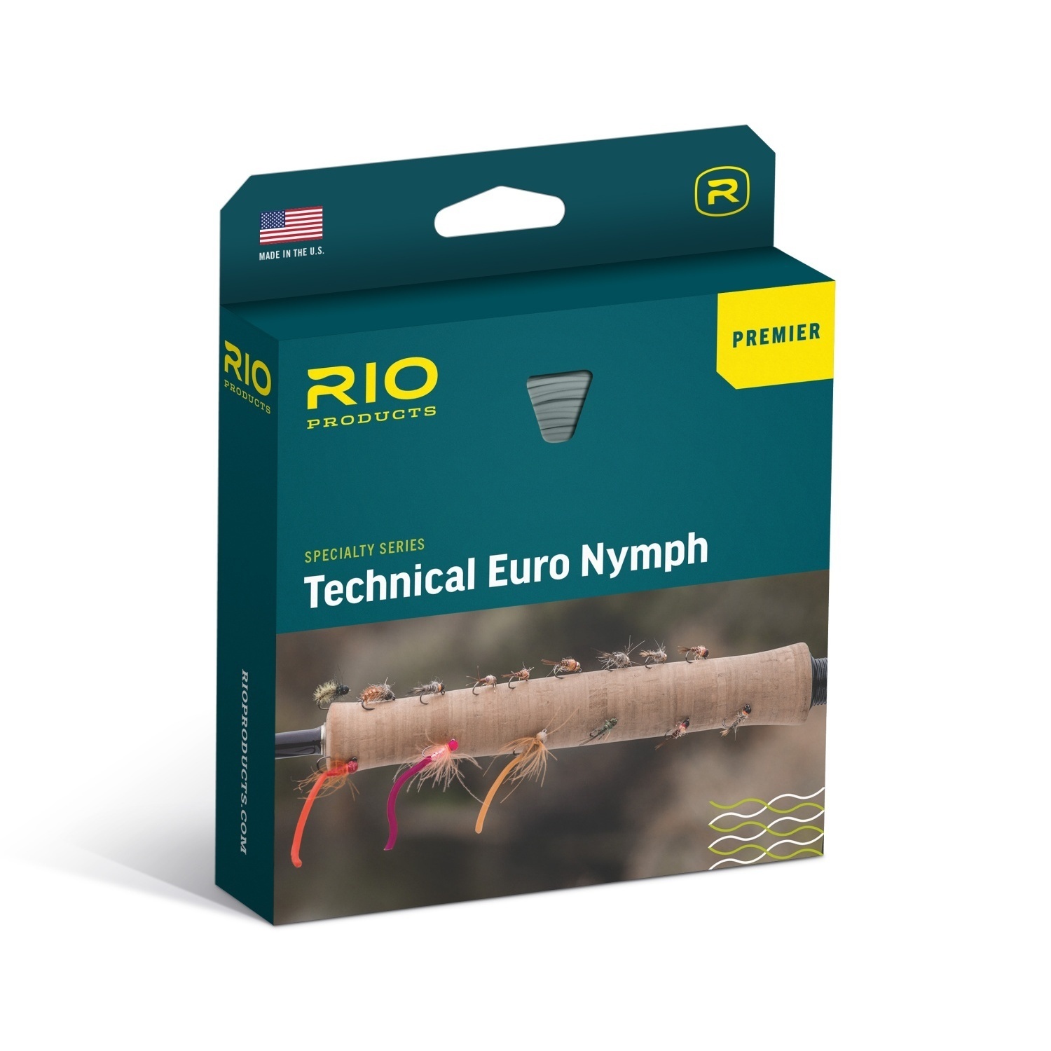 Rio Technical Euro Nymph Line # 2-5 in de groep Lijnen / Vliesvislijnen / Enkele handlijnen bij Sportfiskeprylar.se (RP19547)