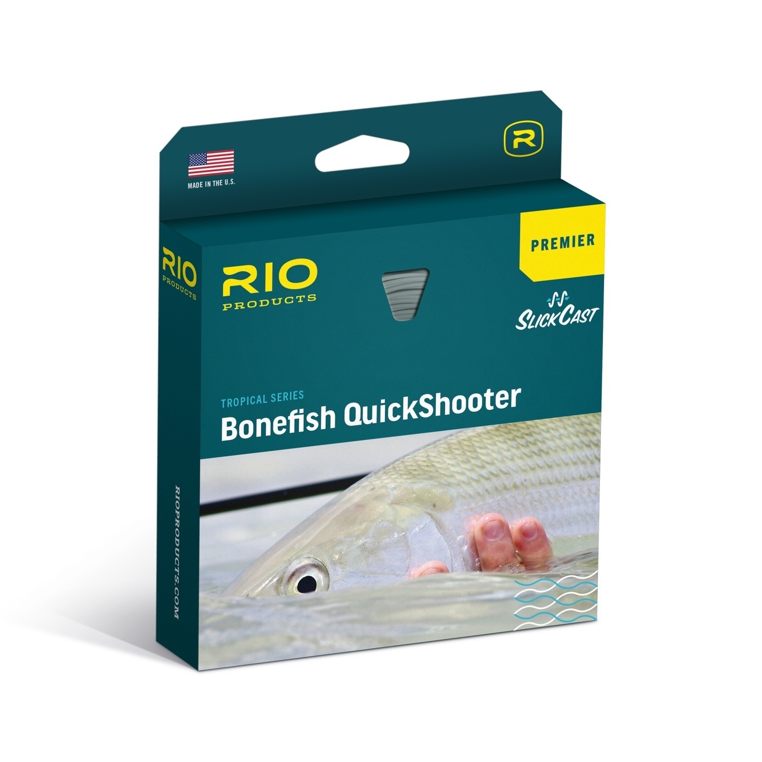 Rio Premier Bonefish QuickShooter WF Float Fly Line - # 5 in de groep Lijnen / Vliesvislijnen / Enkele handlijnen bij Sportfiskeprylar.se (RP19635)