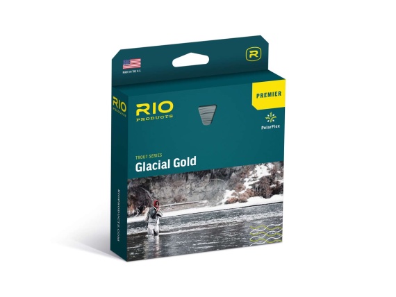 Rio Premier Glacial Gold WF Float Fly Line in de groep Vismethoden / Vliegvissen / Vliesvislijnen / Enkele handlijnen bij Sportfiskeprylar.se (RP19760r)