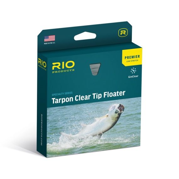 Rio Premier Tarpon Clear Tip Float WF Fly Line in de groep Vismethoden / Vliegvissen / Vliesvislijnen / Enkele handlijnen bij Sportfiskeprylar.se (RP19787r)