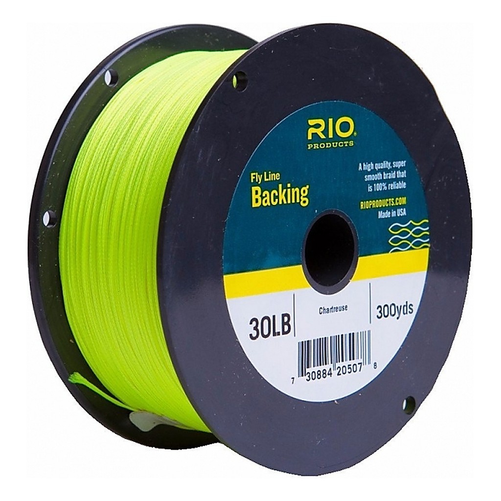 RIO Flyline Backing 30lb 300yds Chartreuse in de groep Lijnen / Vliesvislijnen / Backing bij Sportfiskeprylar.se (RP20507)