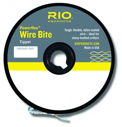 RIO Powerflex Wire Tip 20lb 0,40mm/10 kg 4,5m in de groep Haken & Terminal Tackle / Voor zeevissen en materiaal voor onderlijnen / Onderlijnmateriaal / Onderlijnmateriaal Vliegvissen bij Sportfiskeprylar.se (RP22145)