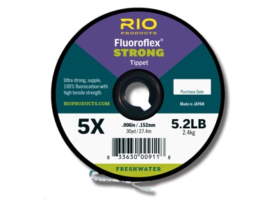 Rio Fluoroflex Strong Tippet 27,4m in de groep Vismethoden / Vliegvissen / Vliegleiders & onderlijn materiaak / Onderlijnmateriaal Vliegvissen bij Sportfiskeprylar.se (RP22442r)