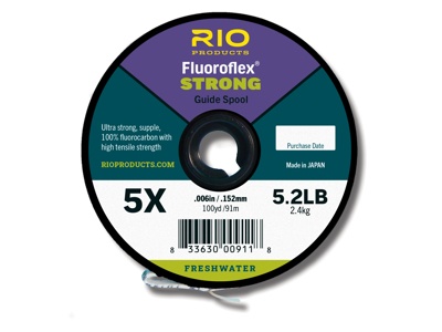 Rio Fluoroflex Strong Tippet 91m in de groep Vismethoden / Vliegvissen / Vliegleiders & onderlijn materiaak / Onderlijnmateriaal Vliegvissen bij Sportfiskeprylar.se (RP22454r)