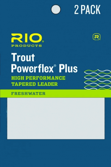 RIO PowerflexPlus Leader 9ft 7X 0,10mm/1,3kg 2-pak in de groep Haken & Terminal Tackle / Voor zeevissen en materiaal voor onderlijnen bij Sportfiskeprylar.se (RP54408)