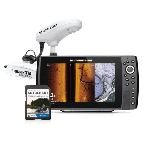 Minn Kota OBN RT PowerDrive 55 Helix 10 in de groep Marine Elektronica & Boot / Maritieme multifunctionele pakketten bij Sportfiskeprylar.se (RPD55-H10)