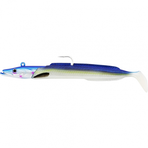 Westin Sandy Andy Jig 300g 28cm - Blue Pearl in de groep Kunstaas / Kunstaas voor zeevissen / Softbaits voor zeevissen bij Sportfiskeprylar.se (S073-327-083)