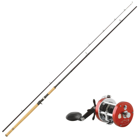 Abu Garcia Salmon Seeker 12\' 50-150g Casting Combo in de groep Combo\'s / Werpcombinaties / Baitcaster Set Zalm & Zeeforel bij Sportfiskeprylar.se (SALMONZEEKERCOMBO)