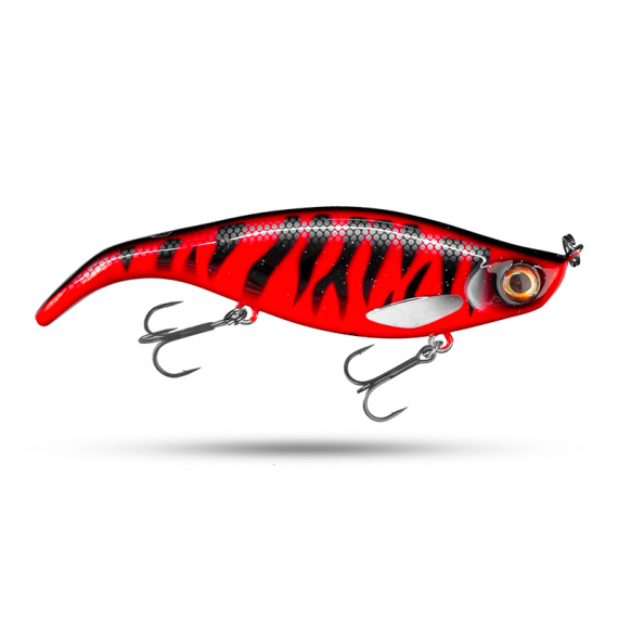 Scout Lip 14cm, 57g, Slow Sink - Red tiger in de groep Kunstaas / Crankbaits / Shallow Diving Crankbaits bij Sportfiskeprylar.se (SCLIPSS140-22)