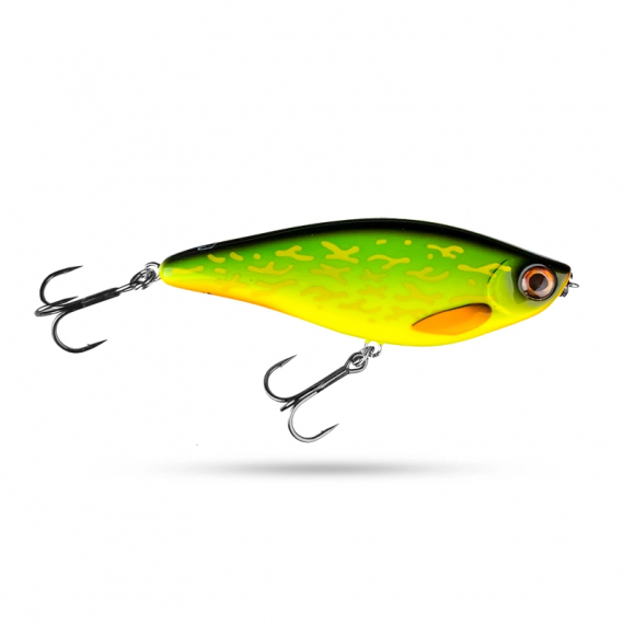 Scout Swimmer 140mm 105g Slow Sink - Hot pike in de groep Kunstaas / Swimbaits / Hard Swimbaits bij Sportfiskeprylar.se (SCSWSS14-7)