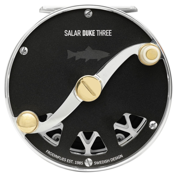 Frödin Salar Duke Reel Matte Black in de groep Reels / Vliegvisreels & extra spoelen / Vliesvisreels bij Sportfiskeprylar.se (SDKMB-01r)