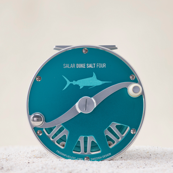 Frödin Salar Duke Salt Reel Crystal Blue in de groep Reels / Vliegvisreels & extra spoelen / Vliesvisreels bij Sportfiskeprylar.se (SDUSCB-001r)