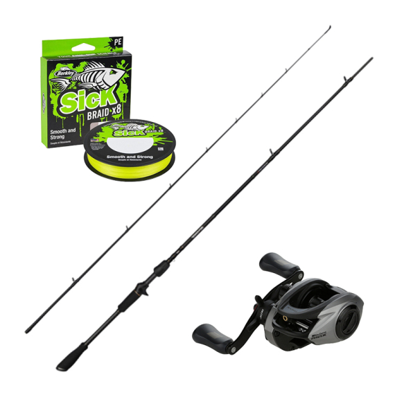 Savage Gear Revenge SG2 Light Game 6\'1\'\' 7-22g Casting Combo in de groep Combo\'s / Werpcombinaties / Baars Werpkombinasjon bij Sportfiskeprylar.se (SG2LIGHTGAMECASTCOMBO)