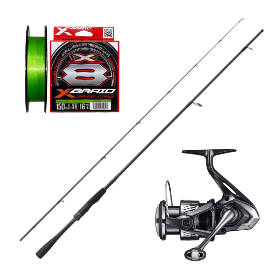Shimano Zodias & Miravel Spinning Combo - 7\'0\'\'5-15g 2pc in de groep Combo\'s / Spinvis combo\'s / Baars Spinhengel Set bij Sportfiskeprylar.se (SHIMANOZODIASMIRAVELSET)