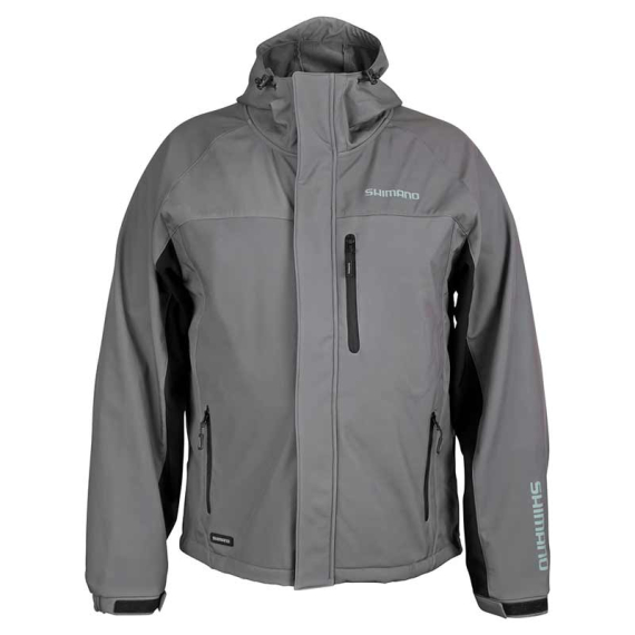 Shimano Soft Shell Jacket Grey in de groep Kleding & Schoenen / Kleding / Jassen / Shell jassen bij Sportfiskeprylar.se (SHSSJGYLr)