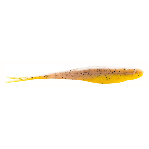Z-Man Scented Jerk Shadz 4\'\' - Bruised Banana (5-pack) in de groep Kunstaas / Softbaits / Soft Jerkbait & Pintails bij Sportfiskeprylar.se (SJS4-279PK5)
