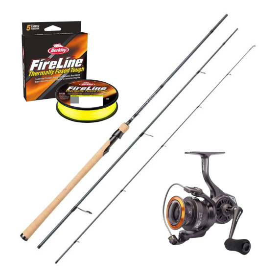 Abu Garcia Sölv AG2 Setrout Spinning Combo in de groep Combo\'s / Spinvis combo\'s / Zeeforel Spinhengel Set bij Sportfiskeprylar.se (SOLVAG2SEATROUTSET)