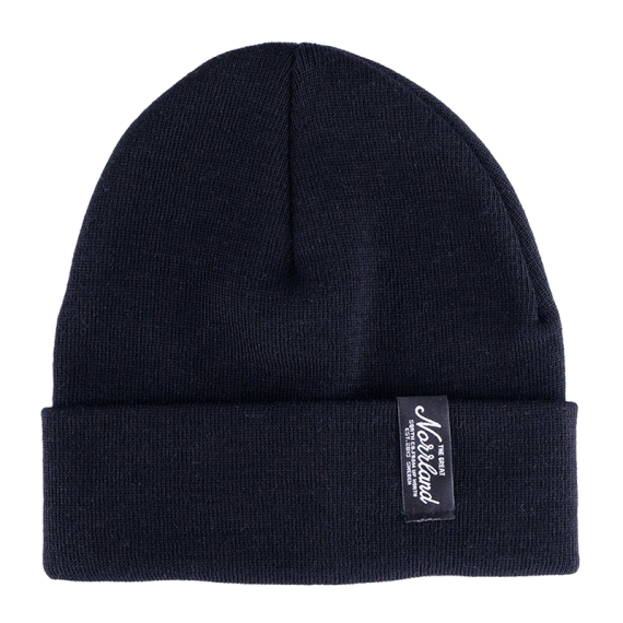 SQRTN TGN Patch Woolpower Beanie Black in de groep Kleding & Schoenen / Petten, mutsen en overig / Mutsen & Hoeden bij Sportfiskeprylar.se (SQWP-002-OSFA)