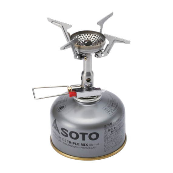 Soto Gasbrännare Amicus in de groep Outdoor / Camping Keuken & Keukengerei / Kampeerkachels en Branders / Camping gas kooktoestel bij Sportfiskeprylar.se (SSOD-1NVE)