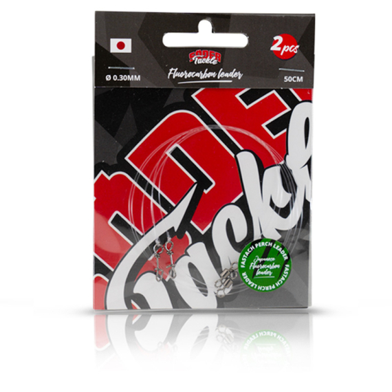 Söder Tackle Fluorocarbon Perch Leader (2pcs) in de groep Haken & Terminal Tackle / Voor zeevissen en materiaal voor onderlijnen / Kant-en-klare onderlijnen / Fluorocarbon Leaders bij Sportfiskeprylar.se (STC-TT0007r)