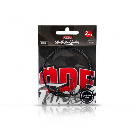 Söder Tackle Pike Leader Black Coated Wire (2pcs) in de groep Haken & Terminal Tackle / Voor zeevissen en materiaal voor onderlijnen bij Sportfiskeprylar.se (STC-TT0011r)