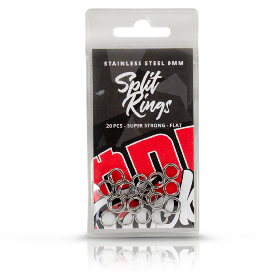 Söder Tackle Stainless Steel Split Rings 9mm (20pcs) in de groep Haken & Terminal Tackle / Stingers & Stinger-accessoires / Stinger-accessoires bij Sportfiskeprylar.se (STC-TT0021)