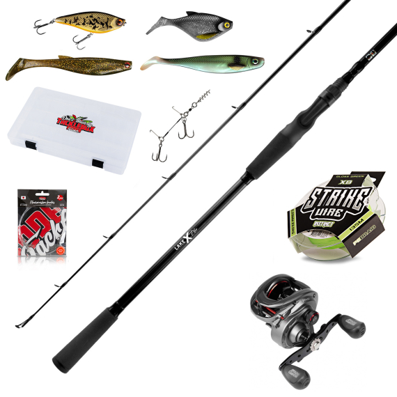 Söder Tackle Lake X Pike 8\'6\'\' 70-150g Combo in de groep Combo\'s / Werpcombinaties / Baitcaster Set Snoek bij Sportfiskeprylar.se (STLAKEXPIKE70150SET)