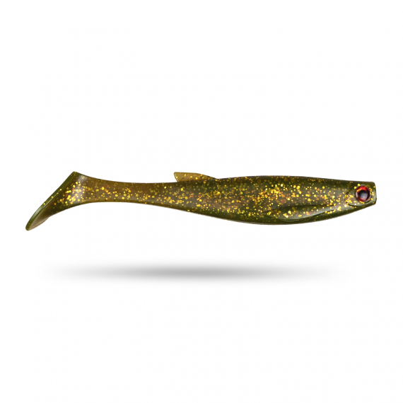 Scout Shad 9cm (5pcs) - Classic Motoroil UV in de groep Kunstaas / Softbaits / Baars Softbaits & Snoekbaars Softbaits bij Sportfiskeprylar.se (STSS9UP-506)