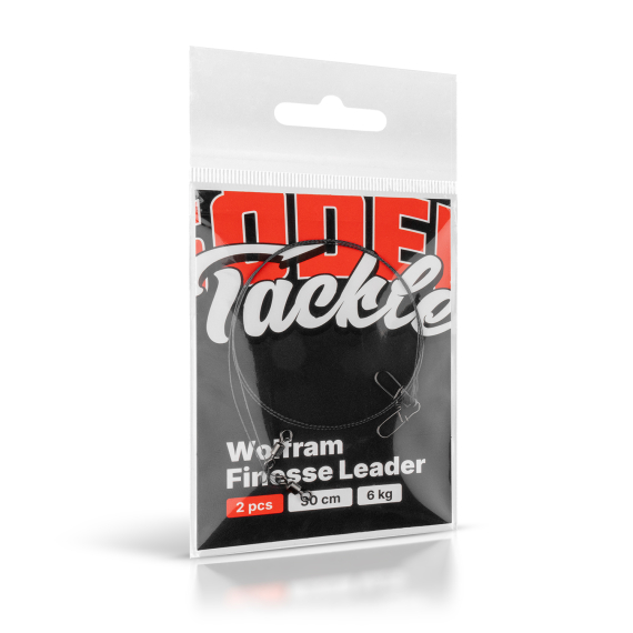 Söder Tackle Wolfram Finesse Leader 30 cm 6kg, 2pcs in de groep Haken & Terminal Tackle / Voor zeevissen en materiaal voor onderlijnen / Kant-en-klare onderlijnen bij Sportfiskeprylar.se (STWL30-6)