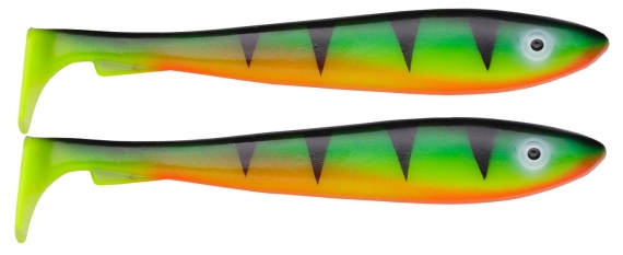 McRubberShad 23cm (2-pak) - C3 Firetiger in de groep Kunstaas / Softbaits / Snoek Softbaits bij Sportfiskeprylar.se (SZ103303)