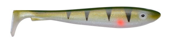 Svartzonker McRubber Shad 23cm (2-pack) - C17 UV Perch in de groep Kunstaas / Softbaits / Snoek Softbaits bij Sportfiskeprylar.se (SZ103317)