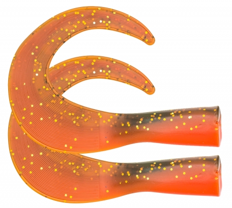 SvartZonker BigTail Junior 2-pak in de groep Kunstaas / Softbaits / Extra staarten & krulstaarten bij Sportfiskeprylar.se (SZ106323r)