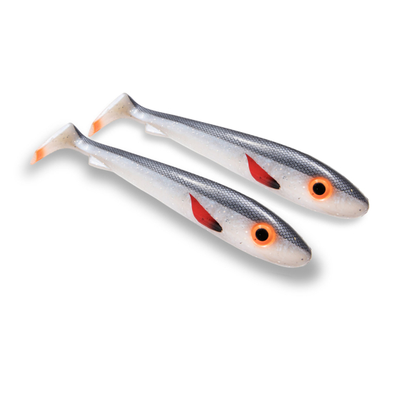 SvartZonker McRubber Jr 17cm UV Series (2-pack) - Herring in de groep Kunstaas / Softbaits / Snoek Softbaits bij Sportfiskeprylar.se (SZ110420)