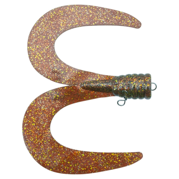 Svartzonker BigTail Twin (2pcs) in de groep Kunstaas / Softbaits / Extra staarten & krulstaarten bij Sportfiskeprylar.se (SZ111501r)