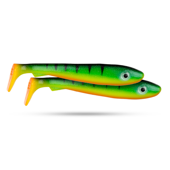 Svartzonker McRubber Glow Junior (2pcs) in de groep Kunstaas / Softbaits / Snoek Softbaits bij Sportfiskeprylar.se (SZ113300r)