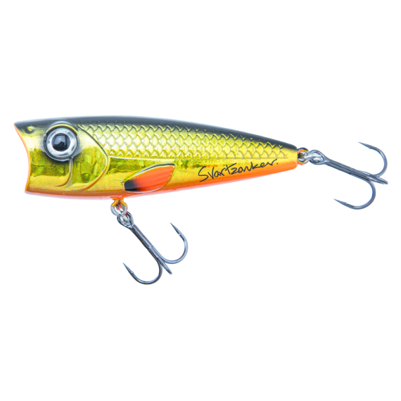 SvartZonker McWaker 7cm, 12g - Golden Roach in de groep Kunstaas / Topwater kunstaas bij Sportfiskeprylar.se (SZ116602)