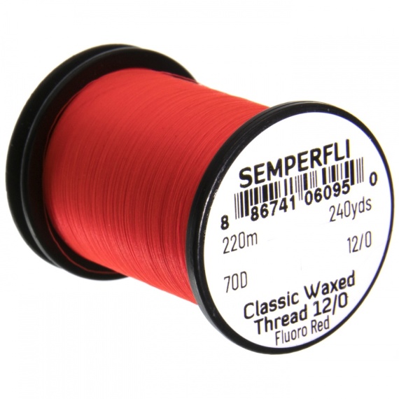 Semperfli Waxed Thread 12/0 - Black in de groep Haken & Terminal Tackle / Vliegvis bindmateriaal / Vliegbindmateriaal / Binddraad bij Sportfiskeprylar.se (Sem-0300-2000r)
