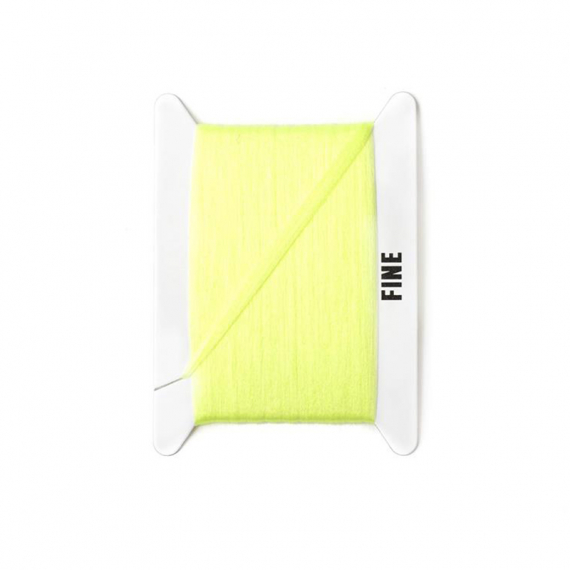 Tiemco Aero Dry Wing Fine - Fl. Yellow in de groep Haken & Terminal Tackle / Vliegvis bindmateriaal / Vliegbindmateriaal / Garen & Chenille bij Sportfiskeprylar.se (T081-05)