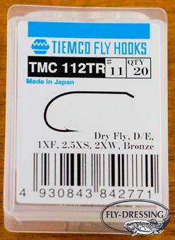 Tiemco 112 Trout Dry Fly, Extra Wide #11 in de groep Haken & Terminal Tackle / Haken / Vliegvis bindhaken bij Sportfiskeprylar.se (T112TR-11)