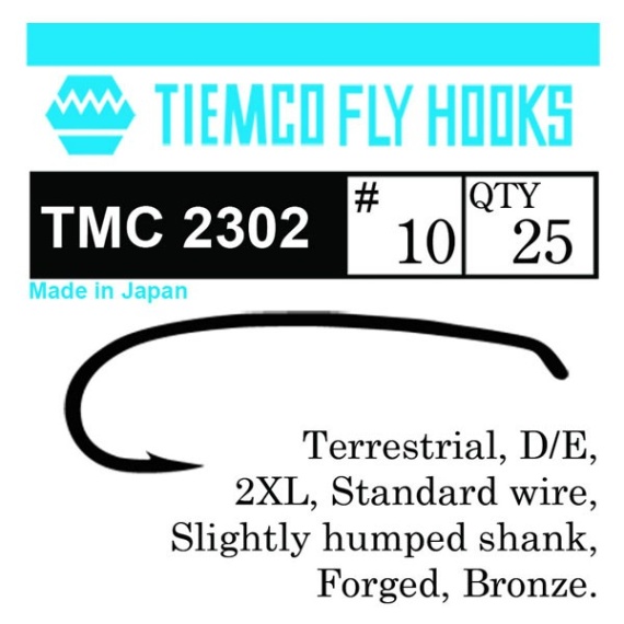 Tiemco 2302 Terrestrial 20-pack in de groep Haken & Terminal Tackle / Haken / Vliegvis bindhaken bij Sportfiskeprylar.se (T2302-6r)