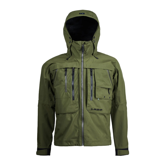 Loop Torne 2.0 Wading Jacket Spruce Green in de groep Kleding & Schoenen / Kleding / Jassen / Waadjassen bij Sportfiskeprylar.se (T2WJS-2XLr)