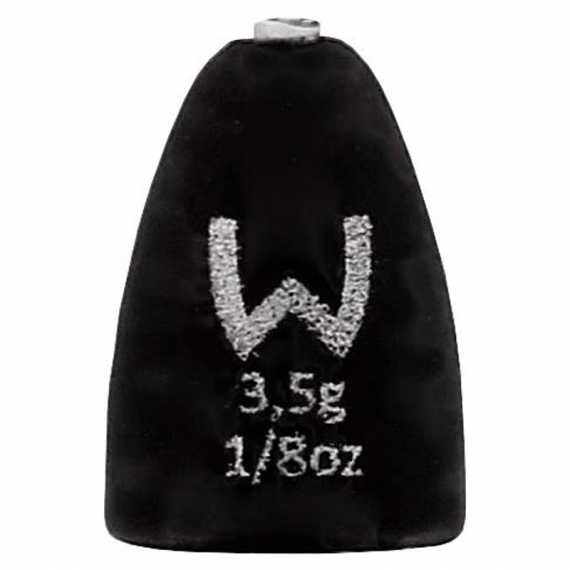 Westin Add-It Tungsten Bullet Weights Matte Black (5pcs) - 3,5g in de groep Haken & Terminal Tackle / Lood en gewichten / Bullet Weights bij Sportfiskeprylar.se (T38-628-003)