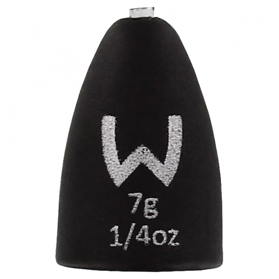 Westin Add-It Tungsten Bullet Weights Matte Black in de groep Haken & Terminal Tackle / Lood en gewichten / Bullet Weights bij Sportfiskeprylar.se (T38-628-003r)