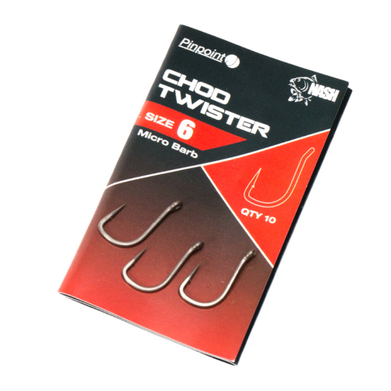 Nash Chod Twister in de groep Haken & Terminal Tackle / Haken / Specimenhaken bij Sportfiskeprylar.se (T6102r)