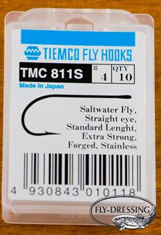 Tiemco 811S Saltwater #4 in de groep Haken & Terminal Tackle / Haken / Vliegvis bindhaken bij Sportfiskeprylar.se (T811S-4)