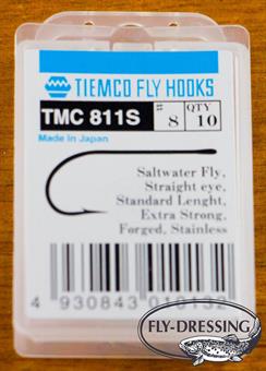 Tiemco 811S Saltwater #8 in de groep Haken & Terminal Tackle / Haken / Vliegvis bindhaken bij Sportfiskeprylar.se (T811S-8)