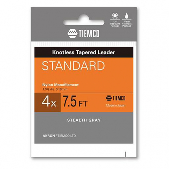 Tiemco Akron Leader 9ft 1X in de groep Haken & Terminal Tackle / Voor zeevissen en materiaal voor onderlijnen bij Sportfiskeprylar.se (TAL9-1X)