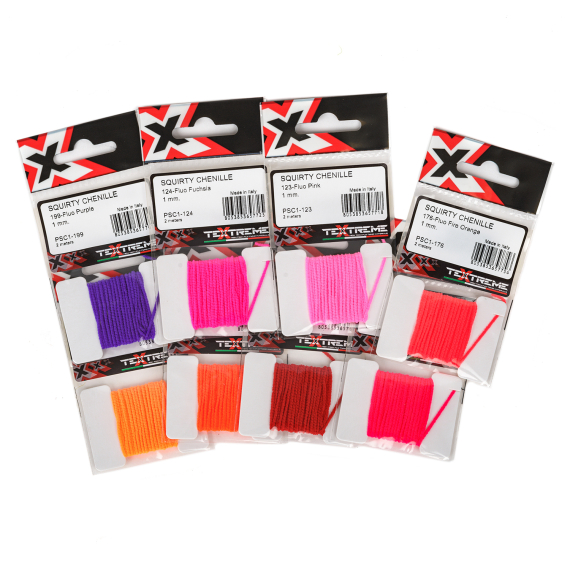Textreme Squirty Chenille 1mm in de groep Haken & Terminal Tackle / Vliegvis bindmateriaal / Vliegbindmateriaal / Garen & Chenille bij Sportfiskeprylar.se (TE-SC1-107r)