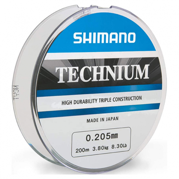 Shimano Technium 200m Grey in de groep Lijnen / Monofilament lijnen bij Sportfiskeprylar.se (TEC20018r)