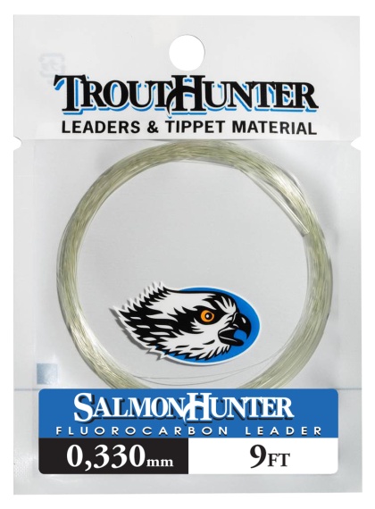 Trout Hunter SalmonHunter Fluorocarbon Tapered Leader 9ft in de groep Haken & Terminal Tackle / Voor zeevissen en materiaal voor onderlijnen / Onderlijnmateriaal / Onderlijnmateriaal Vliegvissen bij Sportfiskeprylar.se (TH50140r)